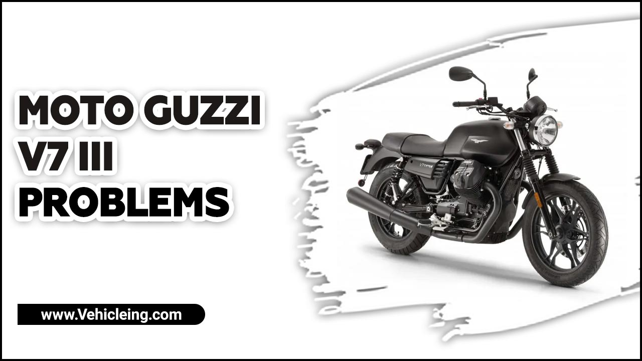 Moto Guzzi V7 III Problems