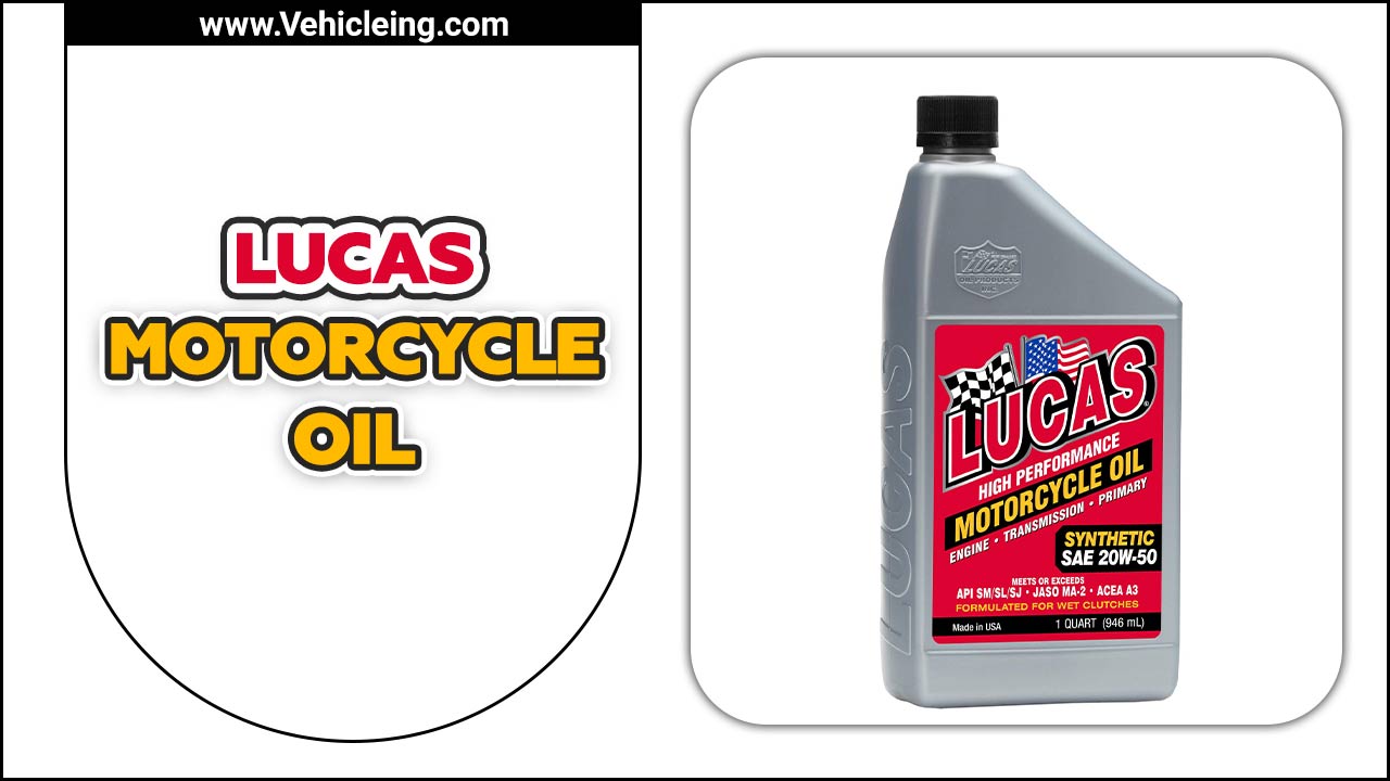Lucas Motorcycle Oil Review