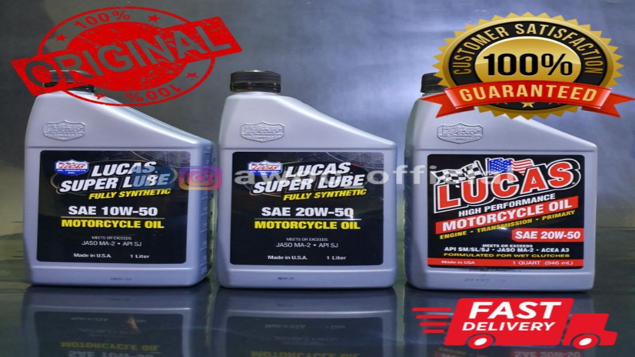 What Makes Lucas Motorcycle Oil Different