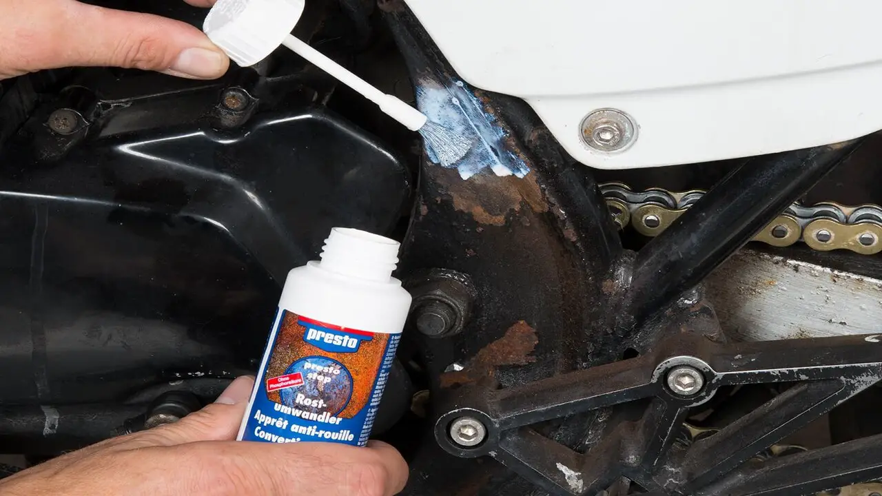 How To Use Homemade Flash Rust Inhibitor For Bike