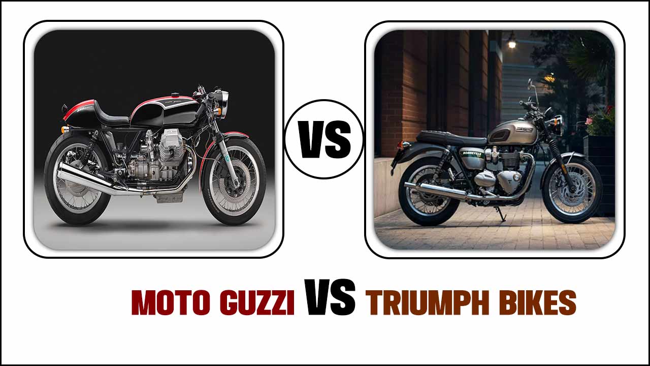 Moto Guzzi Vs Triumph Bikes